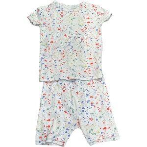GUC Gap Toddler Boy 5T Colorful Splatter Kids Pajama Set